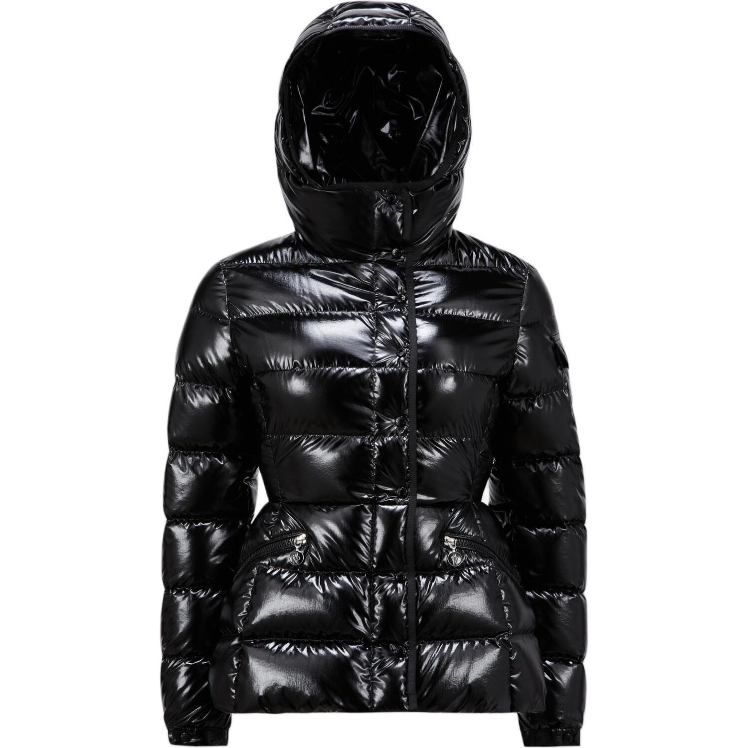 

Пуховик женский черный Moncler