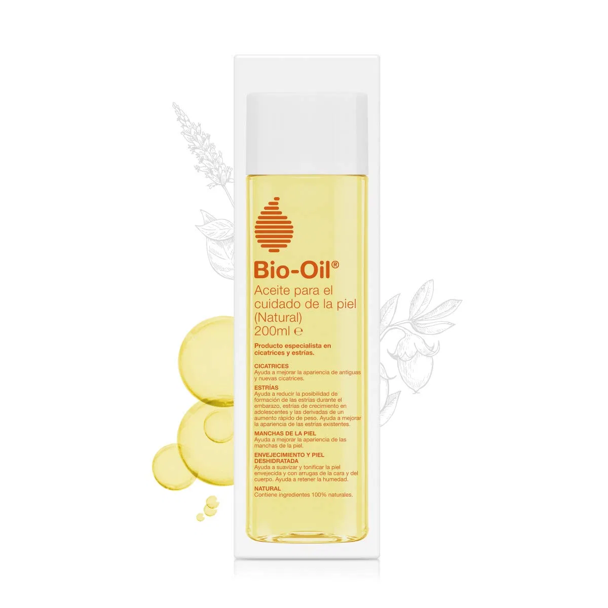 Натуральное масло Bi-Oil Natural Oil Bio-Oil