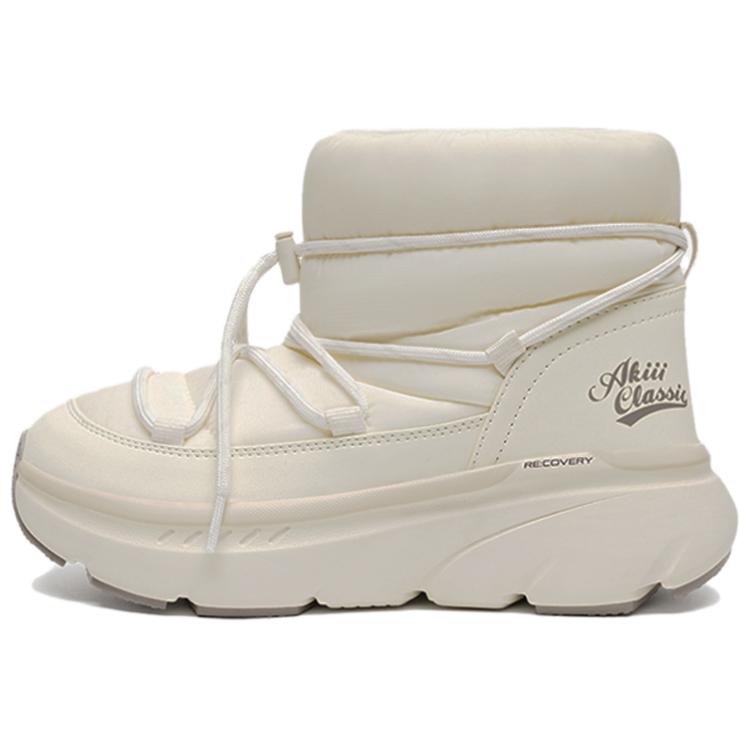 AKIII CLASSIC Айслинн термо сапоги-короткие женские бежево-белые, цвет Ivory White