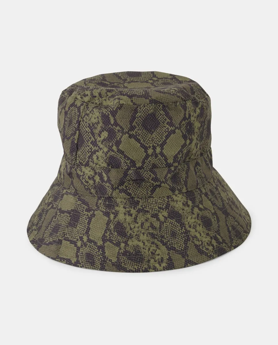 

Складная панама с принтом в виде змеи Latouche, хаки