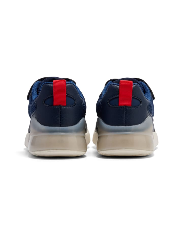 Hummel Детские кроссовки на липучках Velcro Daylight Jr Kids, цвет BLACK IRIS — фото 2