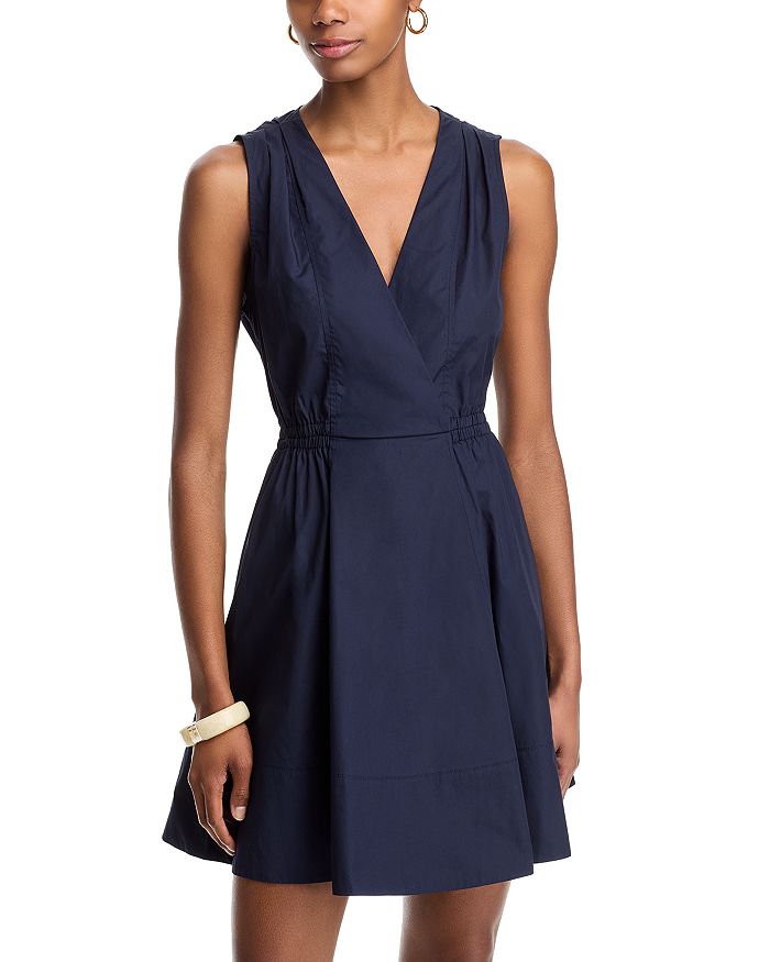 

Тиа Платье из поплина Derek Lam 10 Crosby, синий