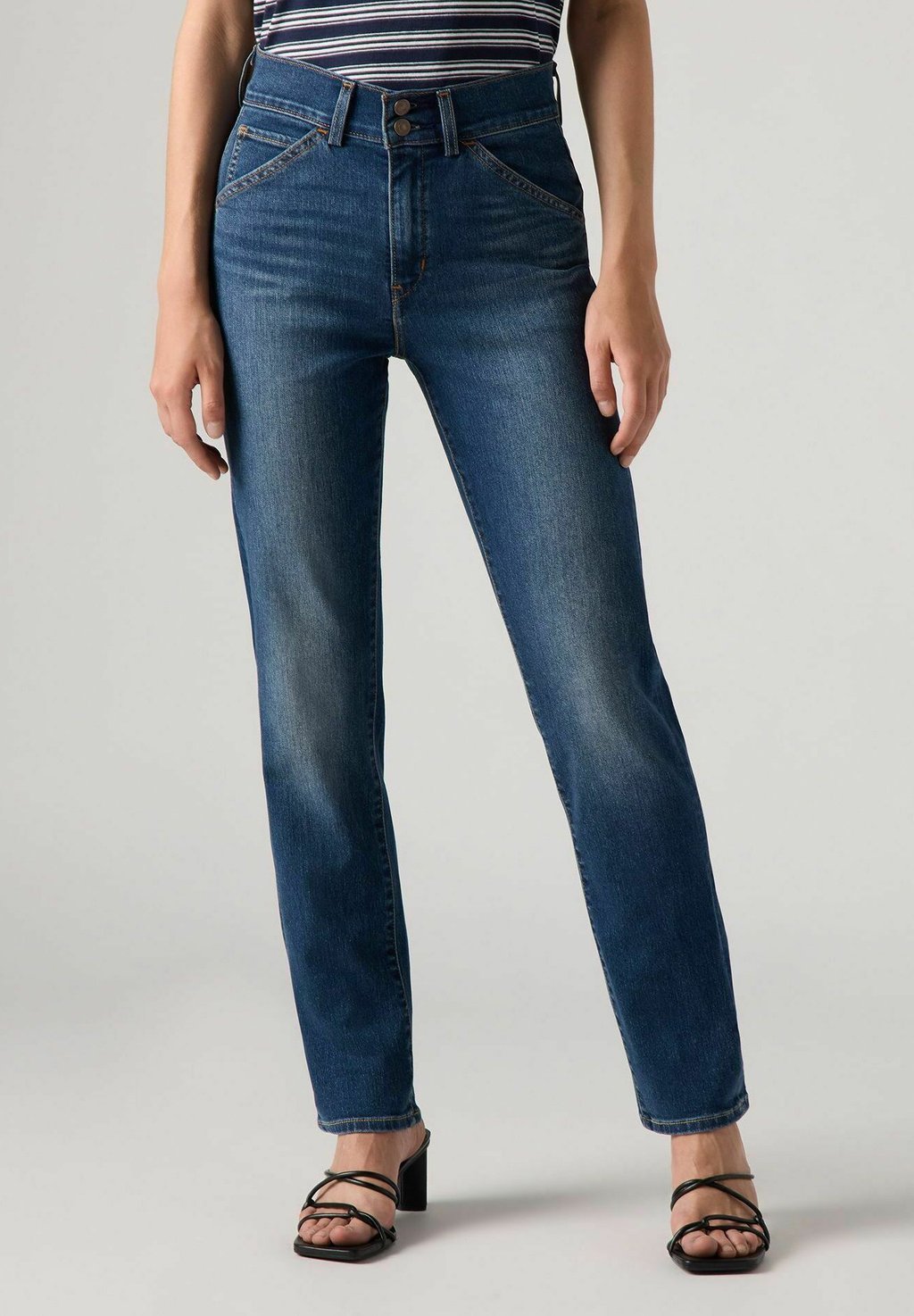 

Джинсы облегающего кроя TAILORED 724 STRAIGHT Levi's, темно-синий