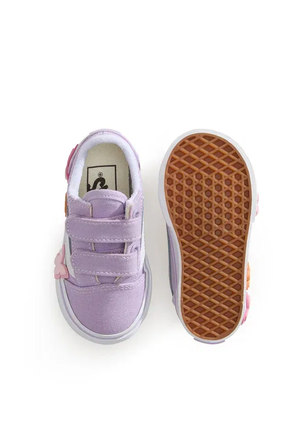 Детские кроссовки Vans fsf, цвет нежно-орхидея — фото 3