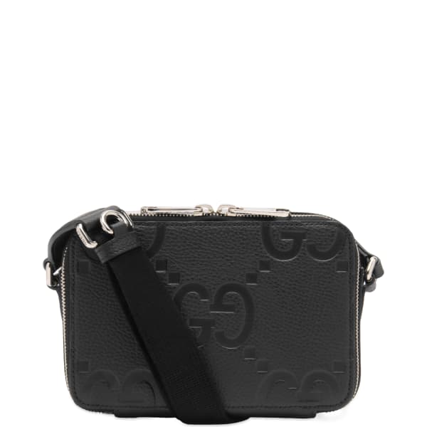 

Мини-Сумка Gg jumbo leather int 802 Gucci, черный