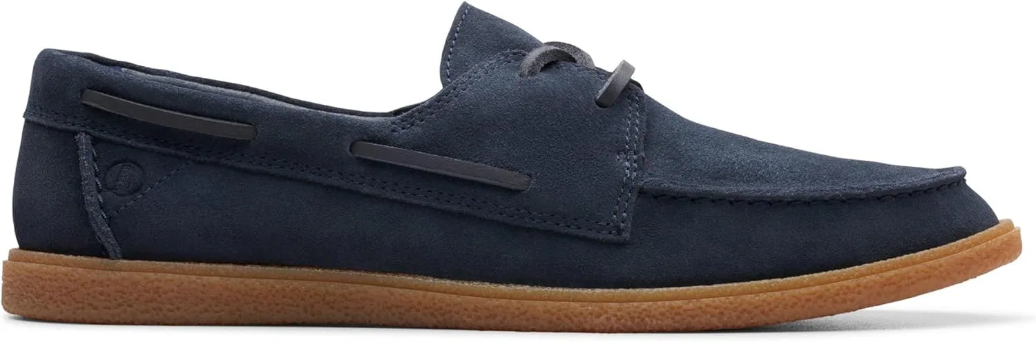 Мужские туфли Clarks Clarkbay Go, Navy Suede
