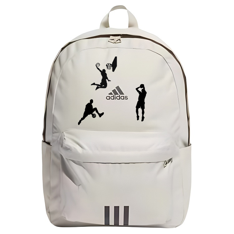 

Adidas Черный котик Рюкзак из ткани Унисекс Светло-серый, Buckled Basket