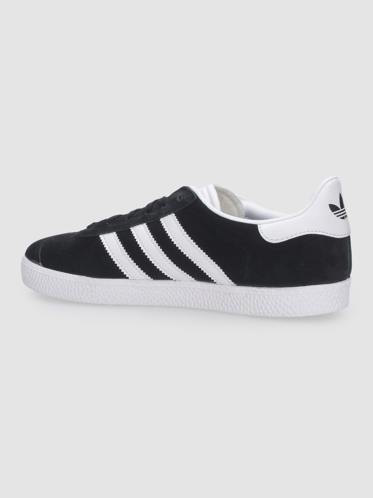 Кроссовки adidas Originals Gazelle J Kids Sneakers, cblack/ftwwht/goldmt — фото 2