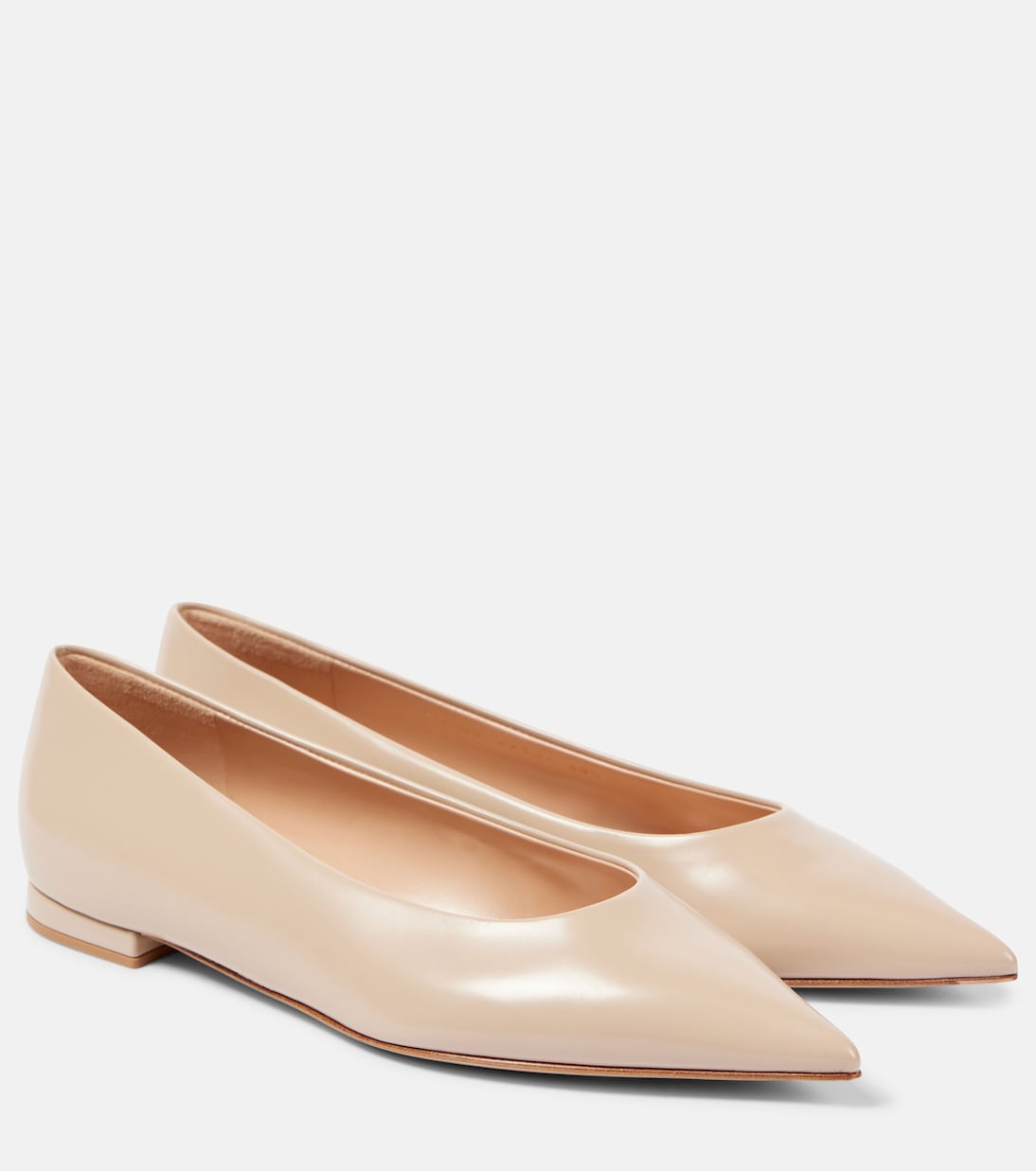 Балетки из лакированной кожи Gianvito Rossi, Mousse