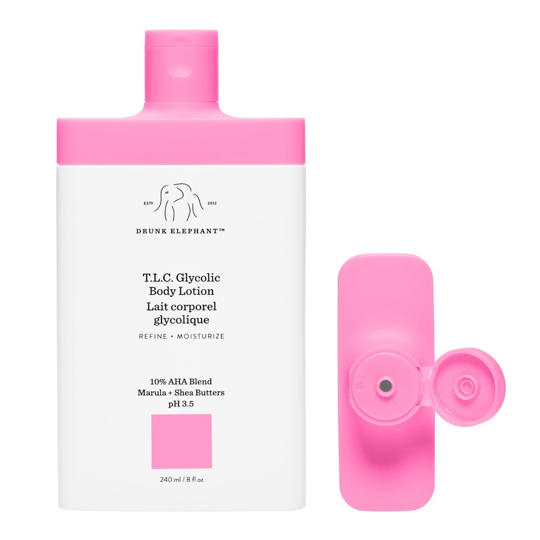 Лосьон для тела t.l.c. glycolic body lotion Drunk Elephant, объем 240 мл — фото 2