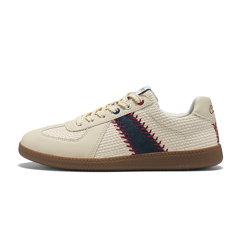 

CARTELO Винтажные кроссовки из немецкой армейской ткани, повседневные, низкие, бежевые, мужские