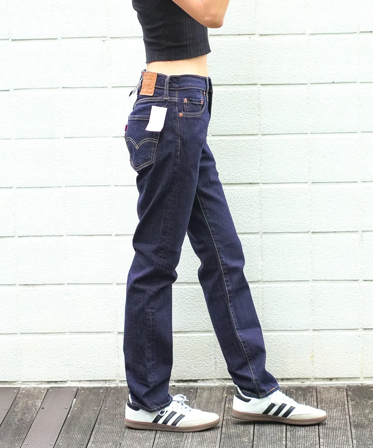 Джинсы 502 Regular Tapered Levi's одни, 1 пара, стираные — фото 3