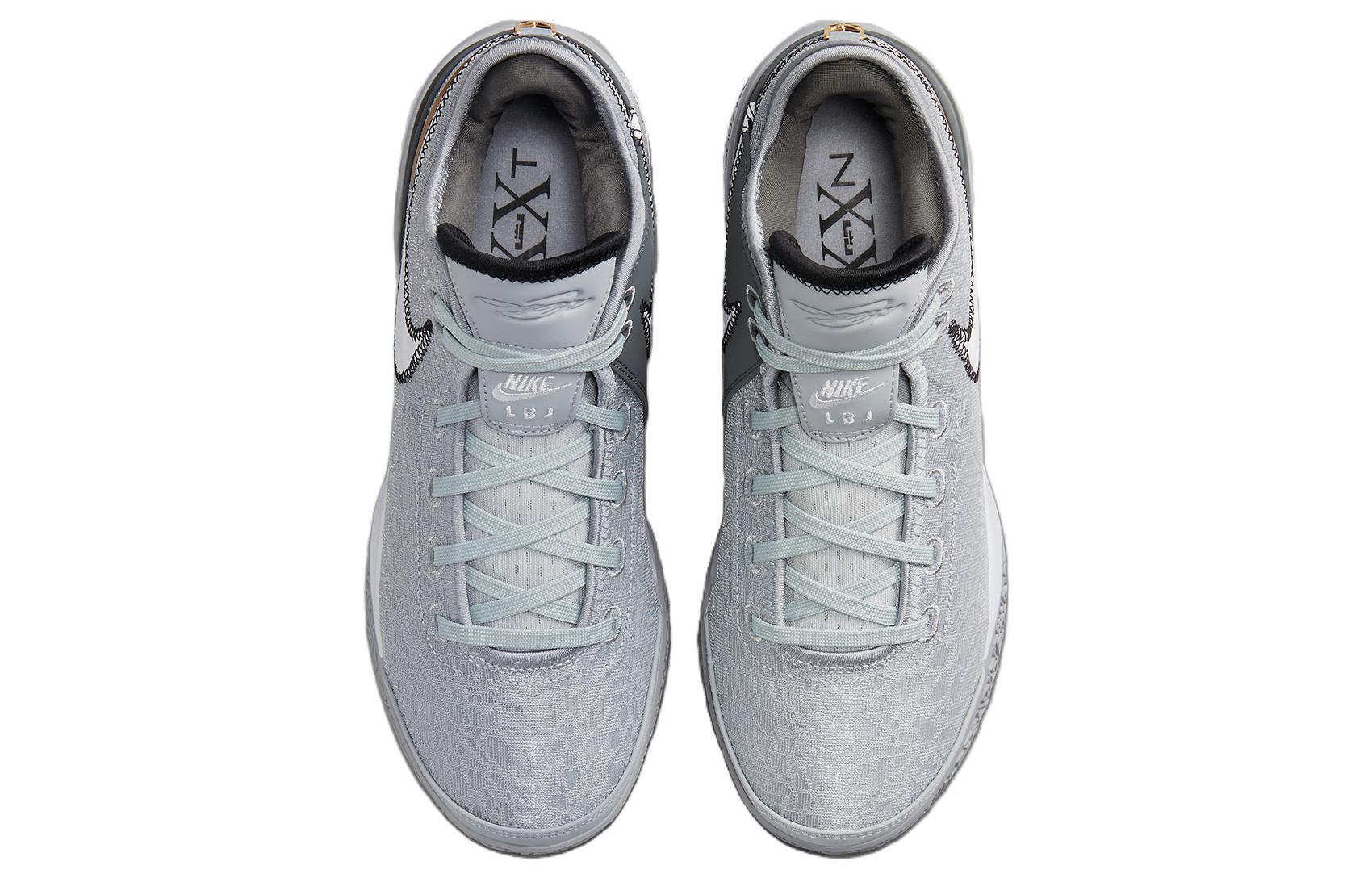 Nike Zoom LeBron NXXT Gen EP Wolf Grey, серый — фото 4
