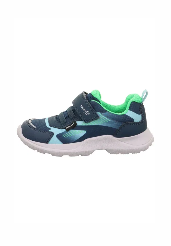 Кроссовки Sympatex rush trainers Superfit, синий/светло-зеленый