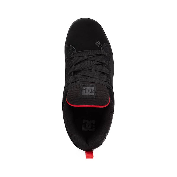Кеды Mens DC Court Graffik Skate Shoe, цвет Black/Gray/Red — фото 2