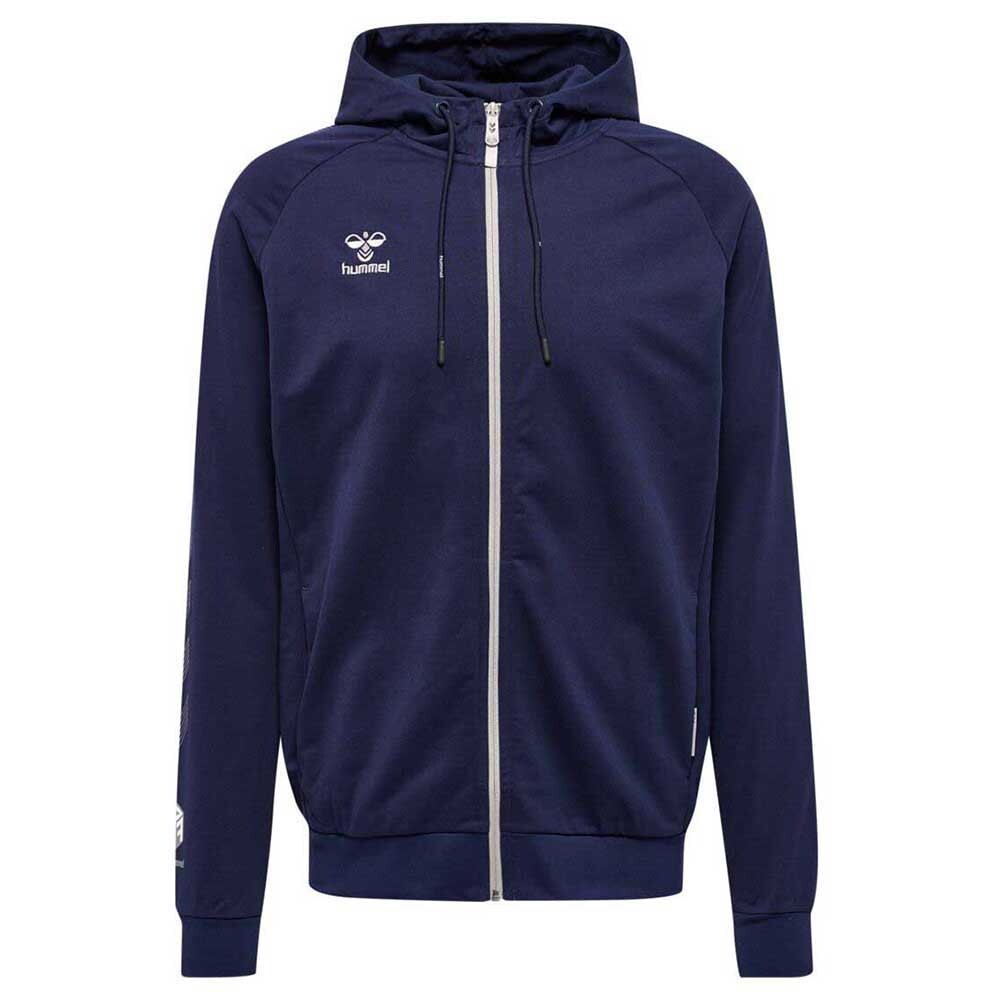 

Толстовка Hummel Move Grid Cotton Full Zip, синий