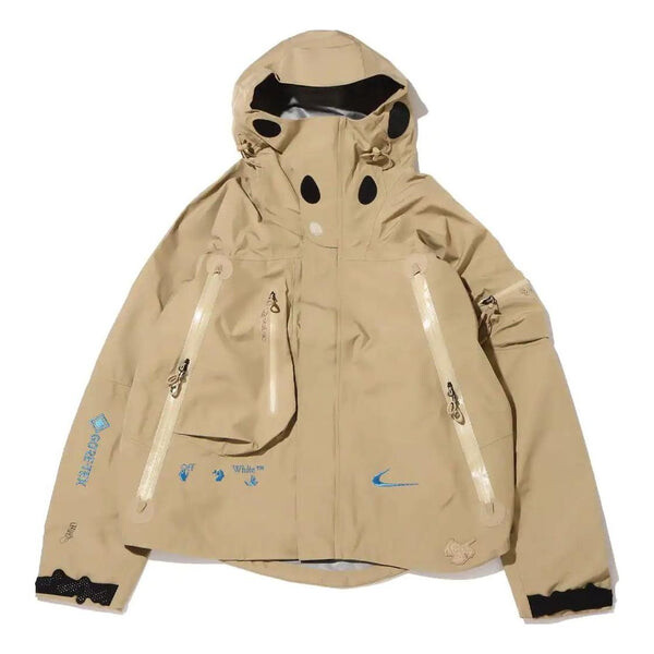 

Куртка Nike Jacket x OFF-WHITE 'Khaki', хаки