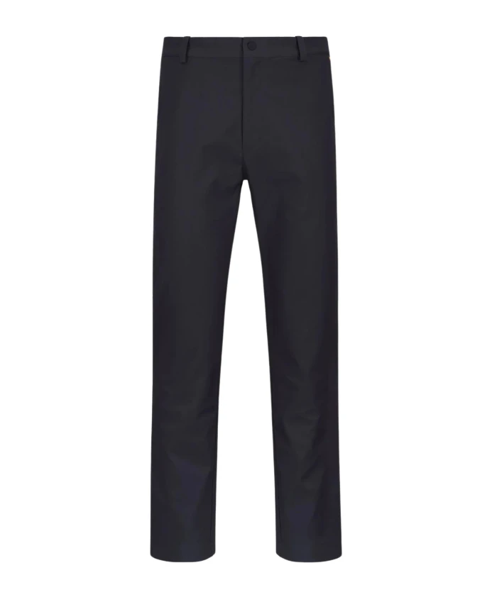 

Синие брюки-чинос с культовыми лентами K-Way, синий