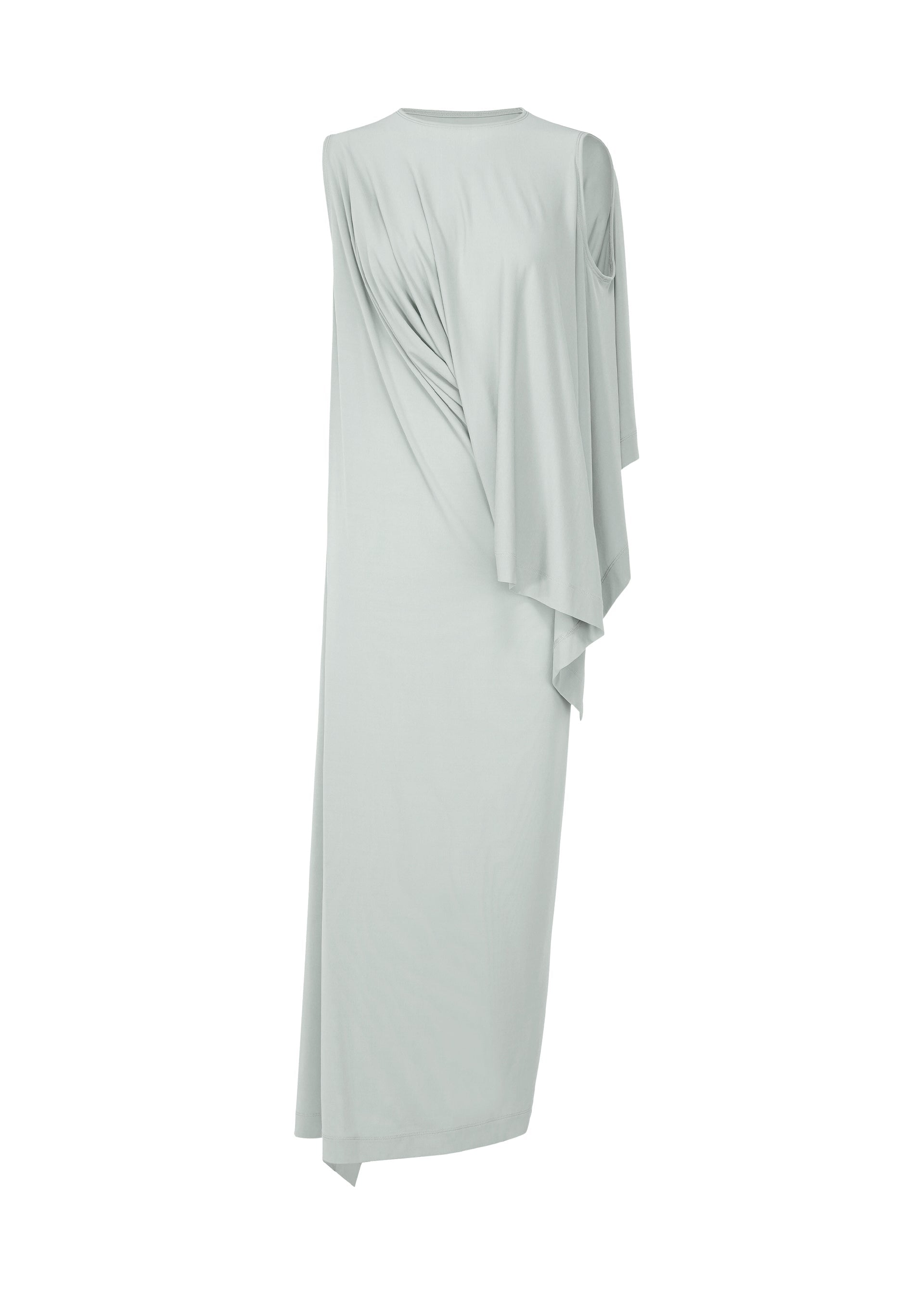 

Платье drape jersey-48 Issey Miyake, серый