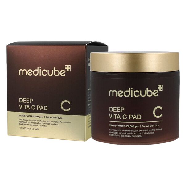 Очищающие диски для лица Medicube Deep Vita C, 70 шт. — фото 3