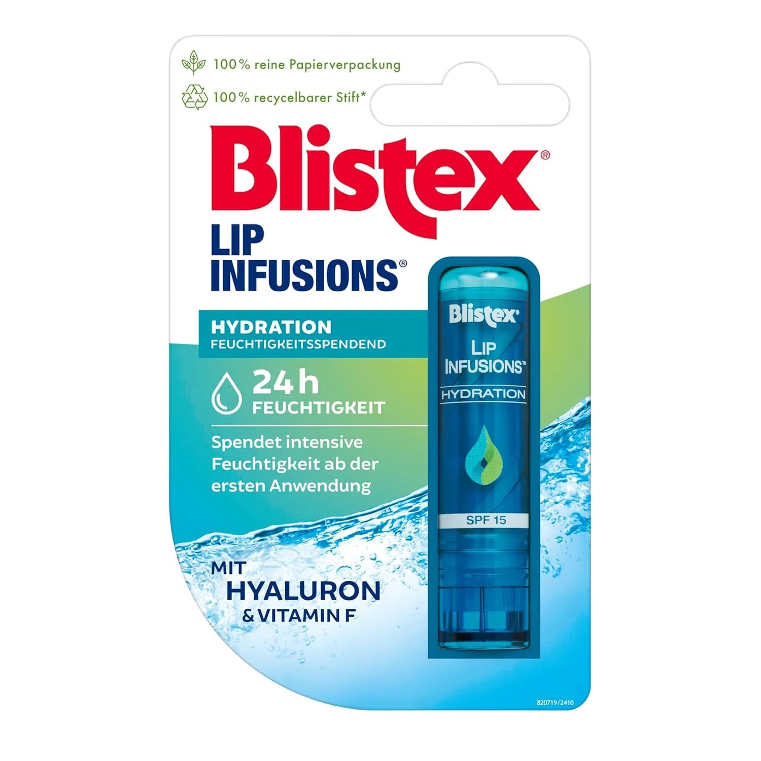 Бальзам для губ «Lip Infusion Hydration» SPF 15 от Blistex Blistex
