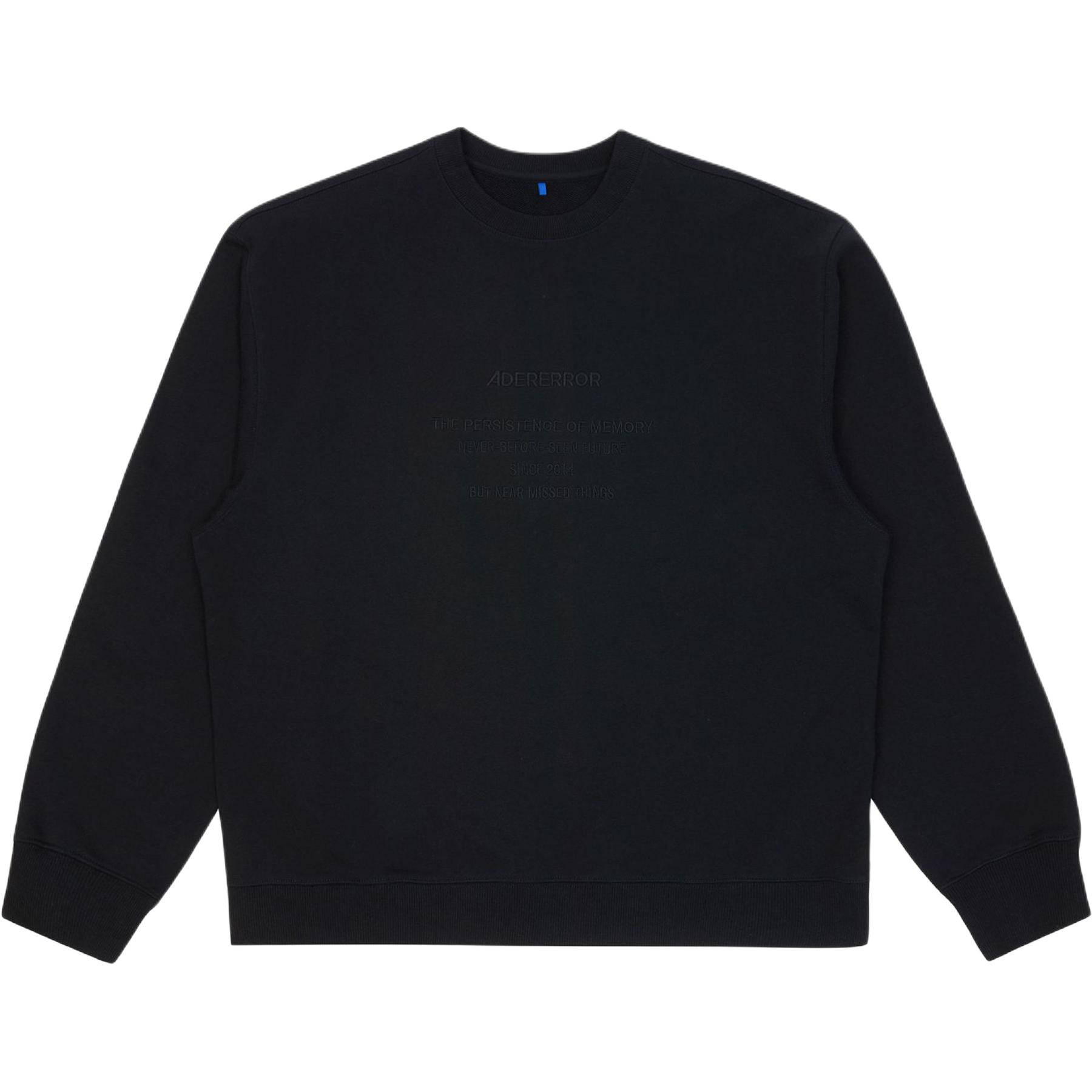 

Футболки унисекс с круглым вырезом, средней толщины Ader Error, черный