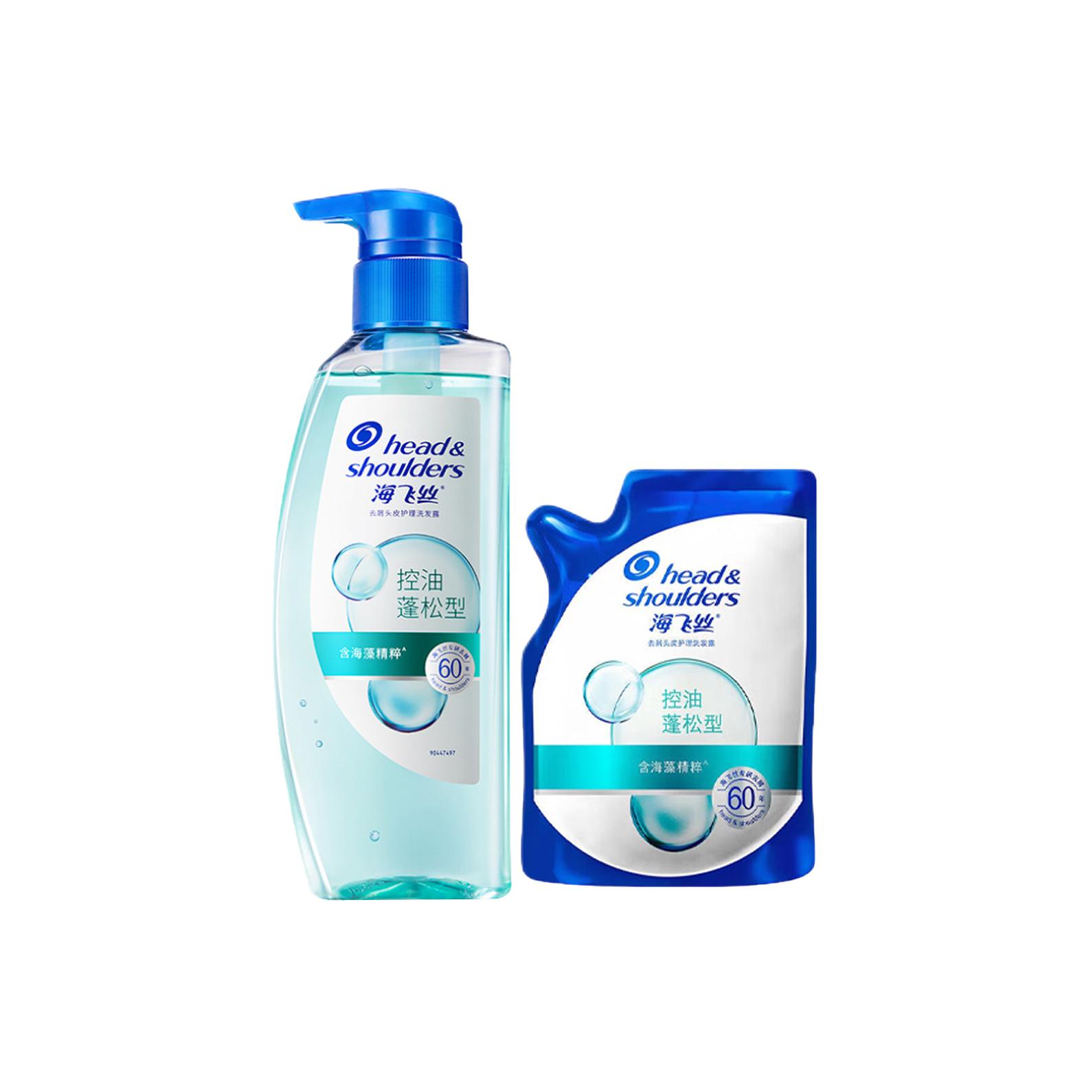 

Шампунь с маслорегулирующим и объемным эффектом на основе морских водорослей, освежающий очищающий с ароматом апельсина и пот-пурри 360г+360г+200г Head&shoulders, Two-Piece Set: Volumizing Anti-Oil Shampoo 360g+Volumizing Anti-Oil Shampoo Refill...