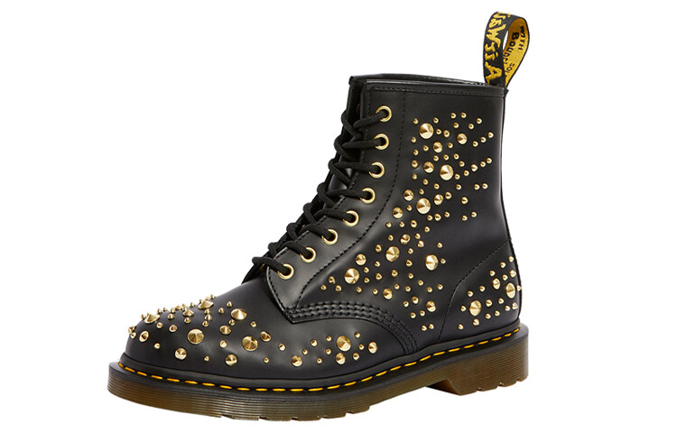 

Ботинки Dr.Martens 1460 Midas Gold Color 8 Martin Boots Couple Style Black