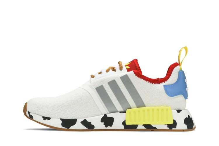 Кроссовки Adidas Toy Story x NMD_R1 J, белый — фото 3