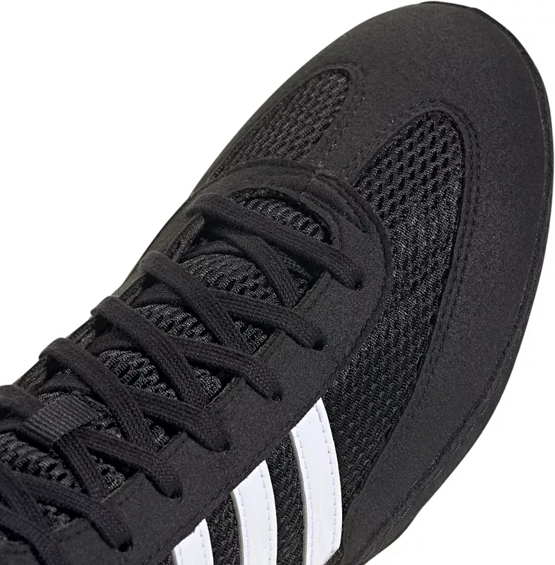 Мужские борцовские кроссовки adidas Combat Speed ​​IV Outer Circle Sports, черный/белый — фото 4