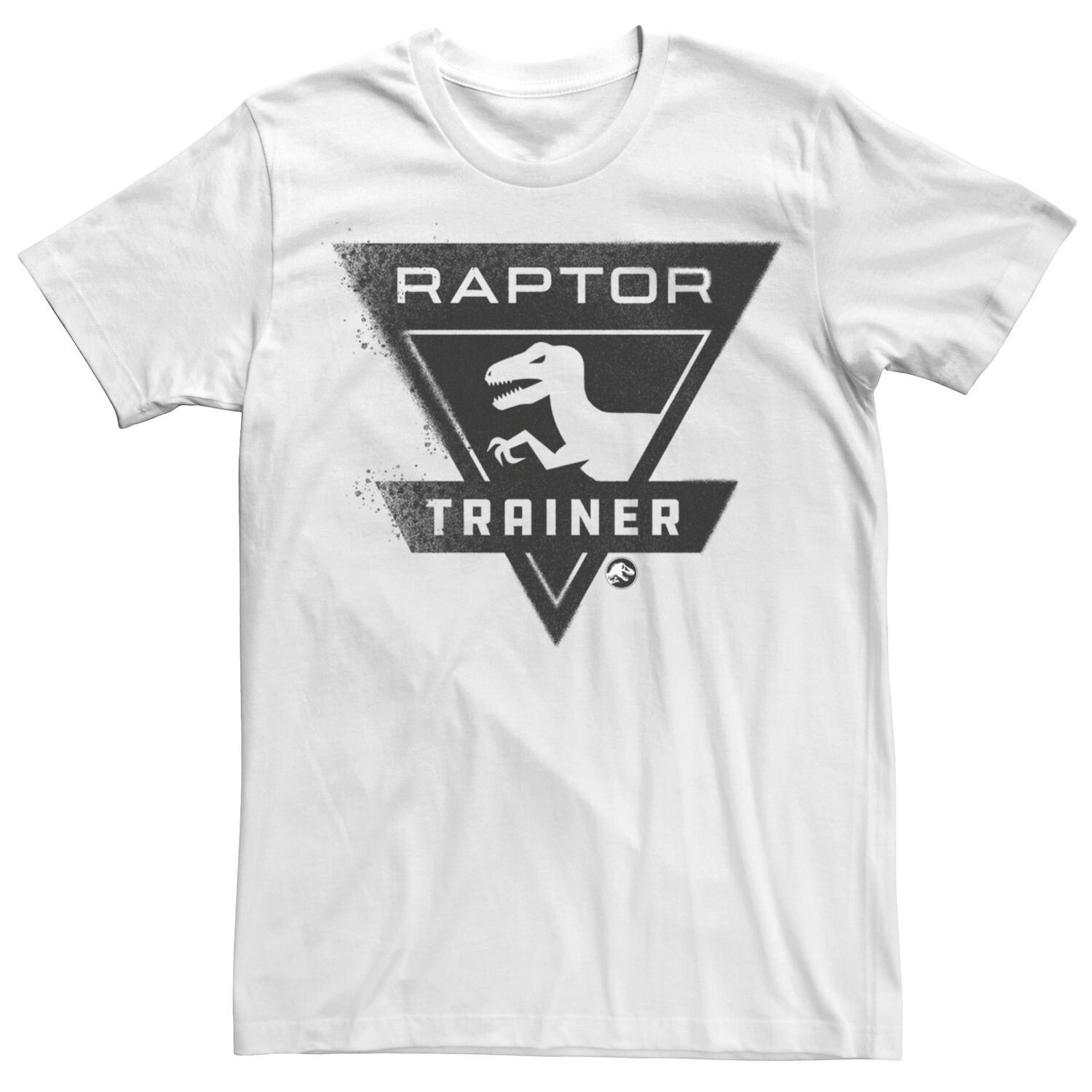 

Мужская футболка Jurassic World Raptor Trainer Badge Licensed Character