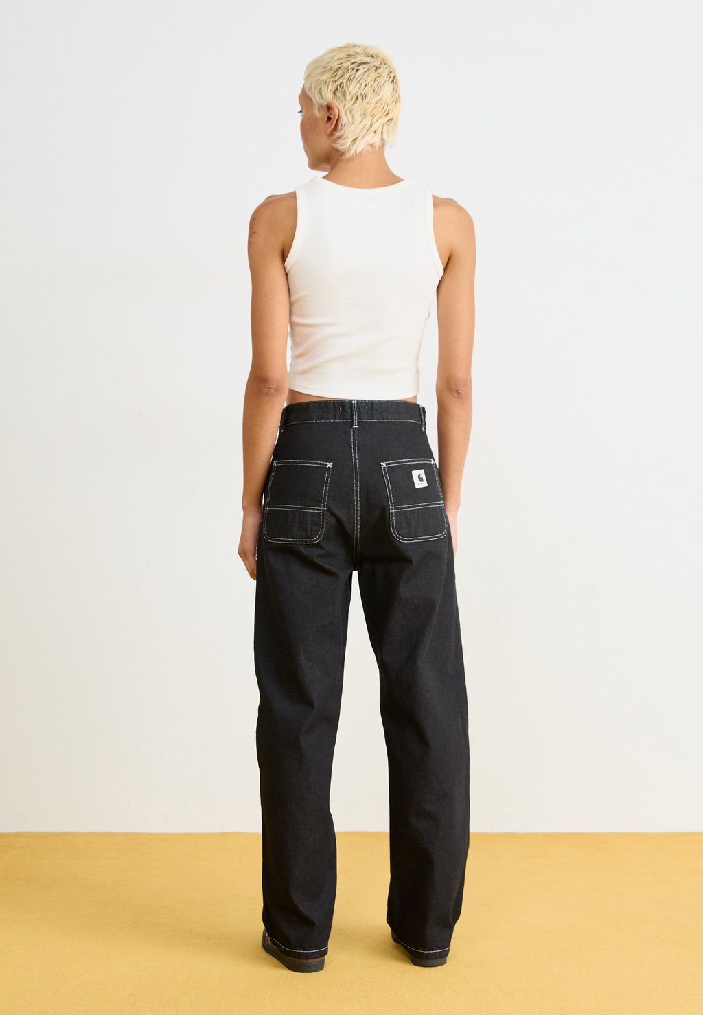 

Джинсы свободного кроя SIMPLE PANT NORCO Carhartt WIP, черный деним