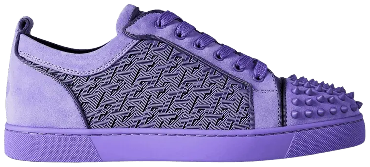 

Кроссовки Christian Louboutin Louis Junior Spikes Orlato Flat, фиолетовый