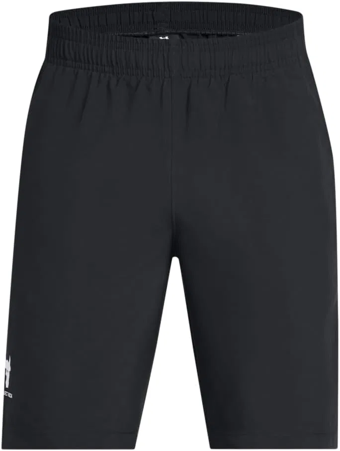 Детские шорты Under Armour Project Rock Woven Shorts, (016) Anthracite//Black