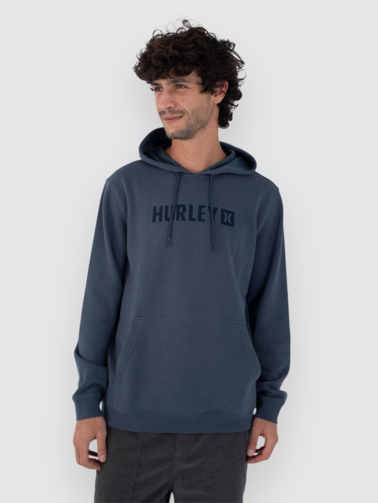 

Худи Hurley The Box Fleece Po Hoodie, iron ore