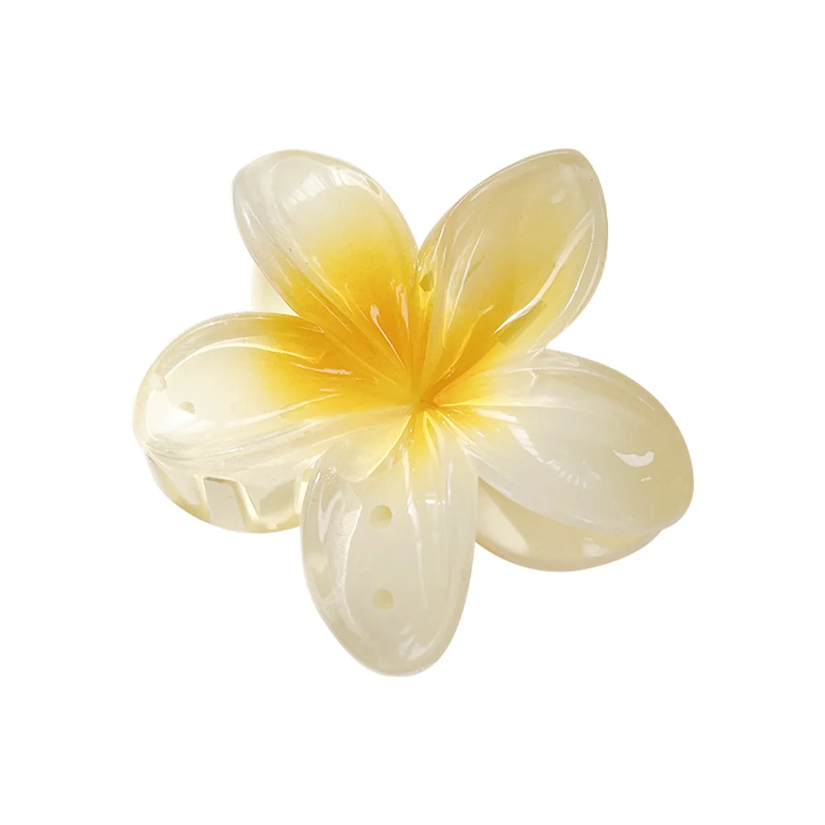 Акриловая заколка для волос CMFY, Frangipani Hair Clip 2 — фото 2