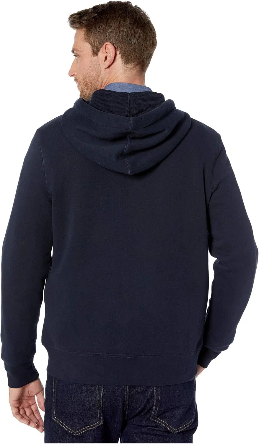 Мужская толстовка на молнии Tommy Hilfiger, Navy Blazer — фото 2