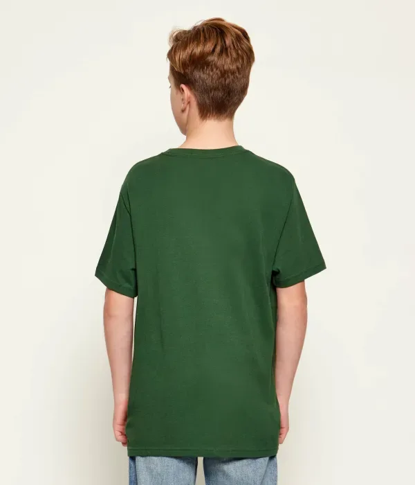 Футболка regular fit Polo Ralph Lauren, бутылочно-зеленый — фото 3