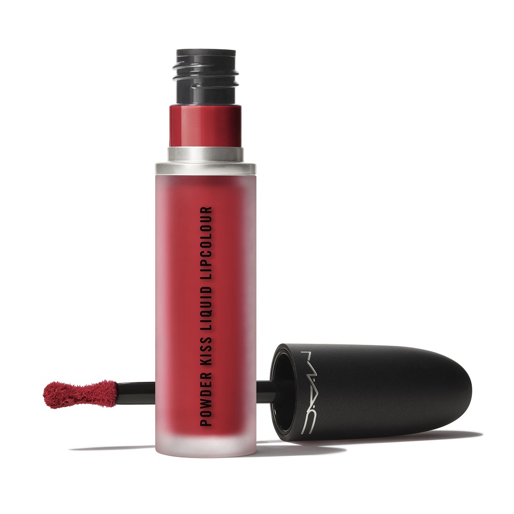 

Жидкая помада powder kiss liquid lipcolour Mac, цвет ruby boo, 5 мл