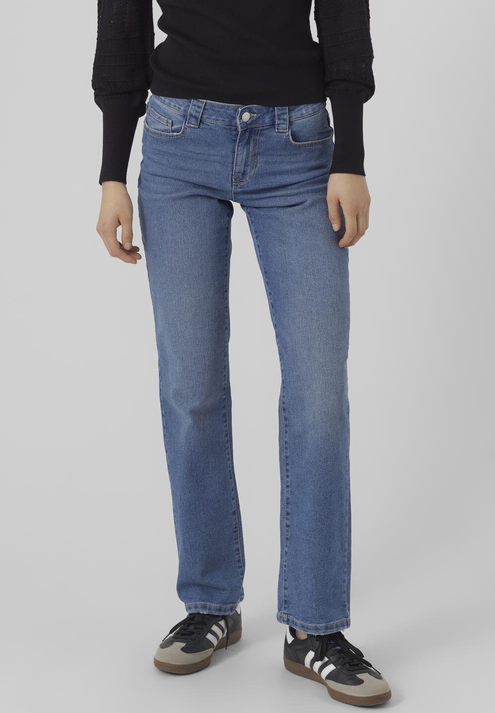 

Джинсы прямого кроя VMLANEY Vero Moda, синий деним