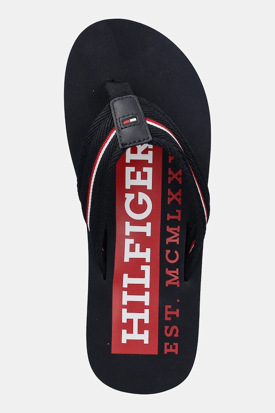 Японки CORPORATE HILFIGER пляжные сандалии Tommy Hilfiger, темно-синий — фото 4