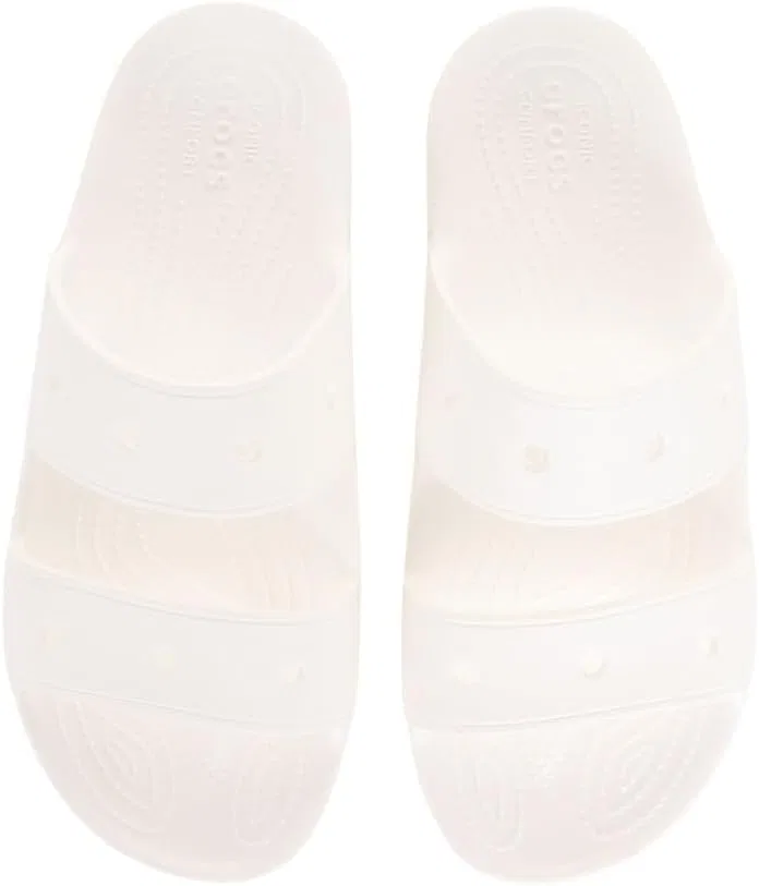 Классические сандалии Crocs унисекс, 2-White — фото 2