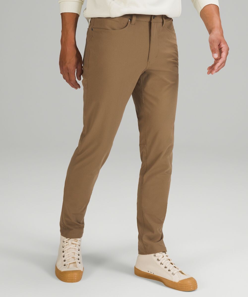 

Брюки ABC Slim Fit с 5 карманами, Lululemon, коричневый