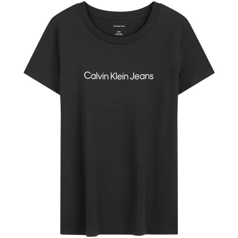 

Calvin Klein Футболка женская черная, Черный, Calvin Klein Футболка женская черная