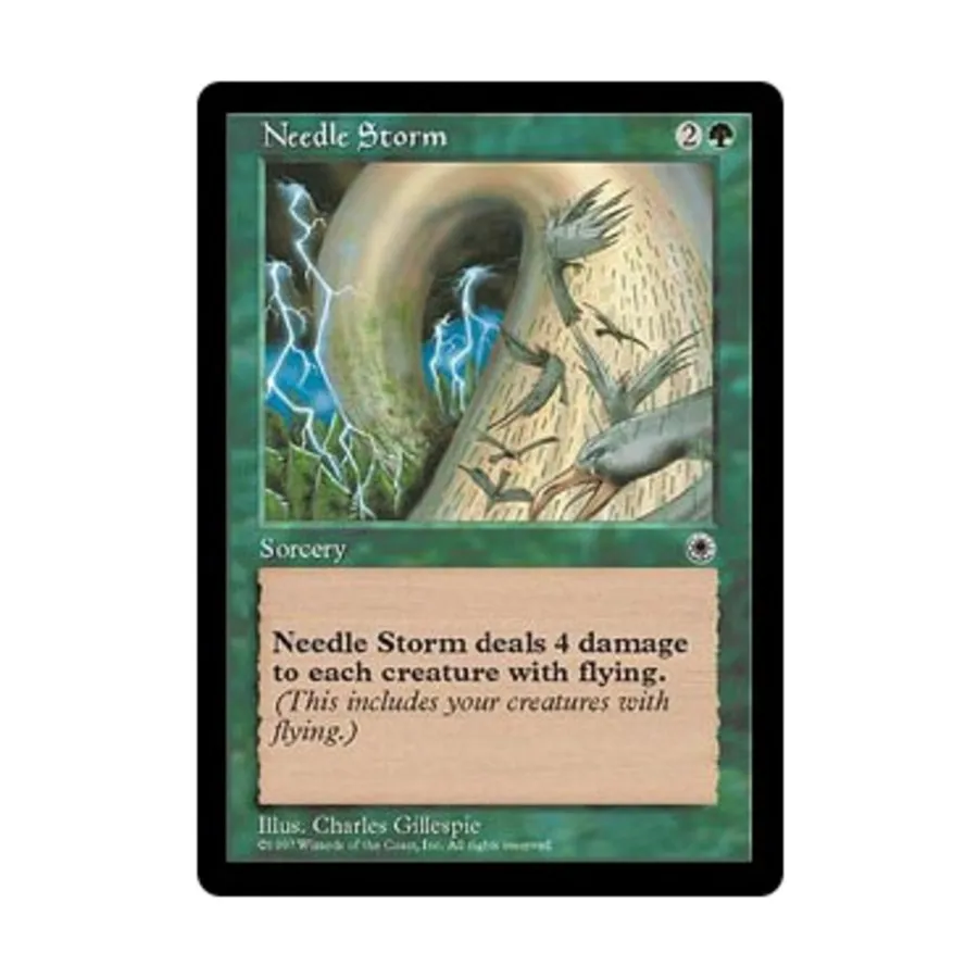 

CCG Игольчатый шторм (U), MTG - Portal