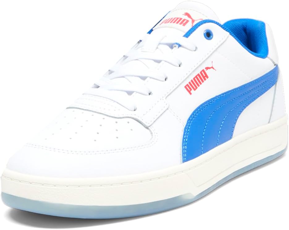 Мужские кроссовки PUMA Caven 2.0 Iced с шнуровкой, повседневные - синие, белые — фото 2