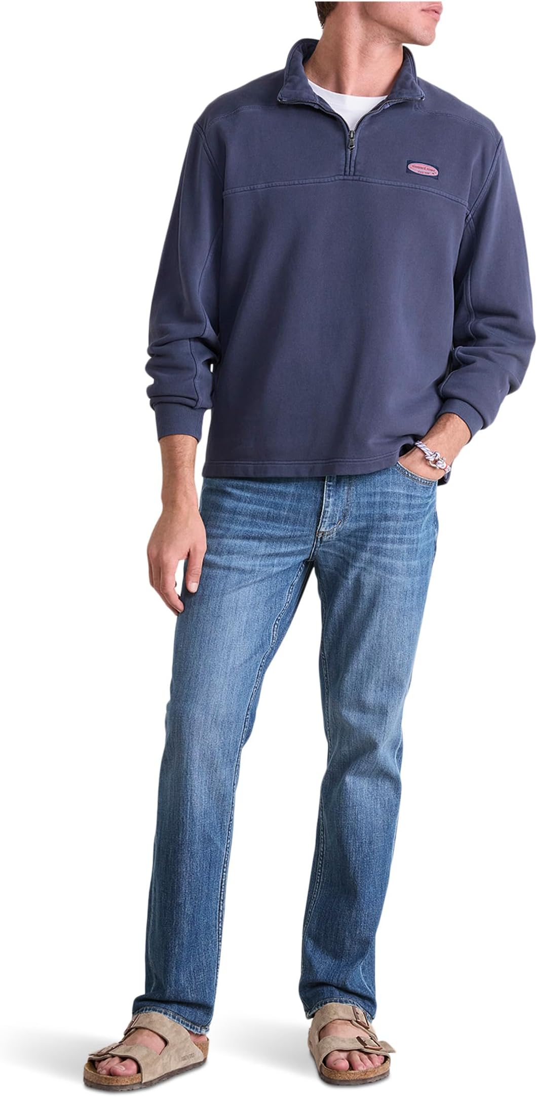 

Брюки Vineyard Vines Men's Slim Straight Denim, Vintage Wash