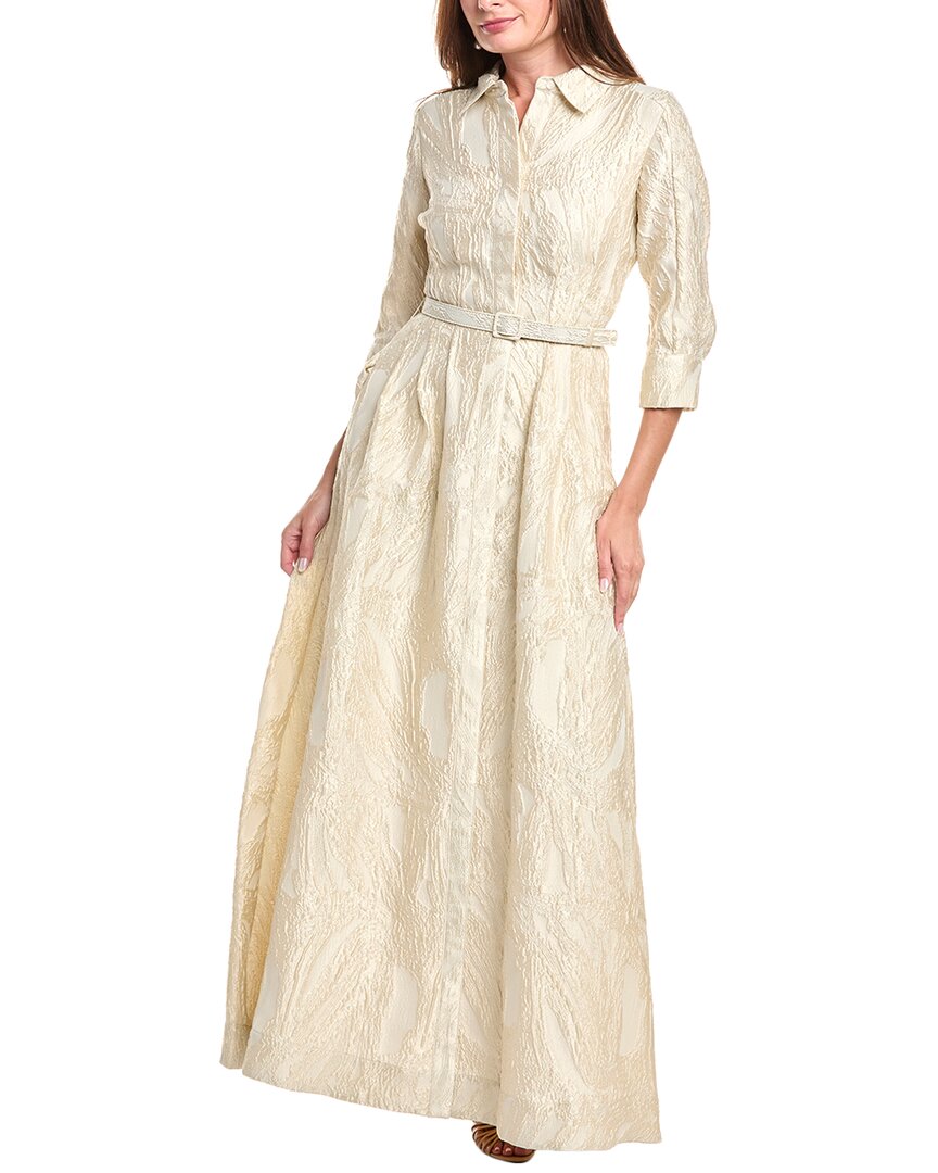 

Платье SIMKHAI Courtney с поясом, белый