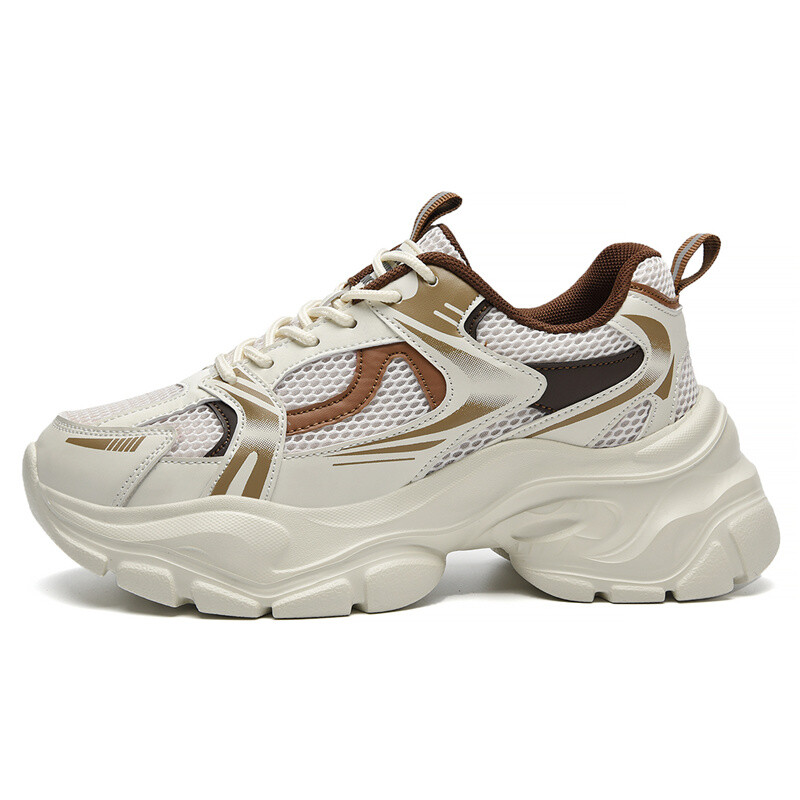 

Кроссовки AOKANG Chunky Sneakers Women's Low-Top, Черный, Кроссовки AOKANG Chunky Sneakers Women's Low-Top