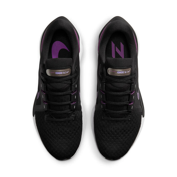 Кроссовки air zoom vomero 16 Nike, черный — фото 4